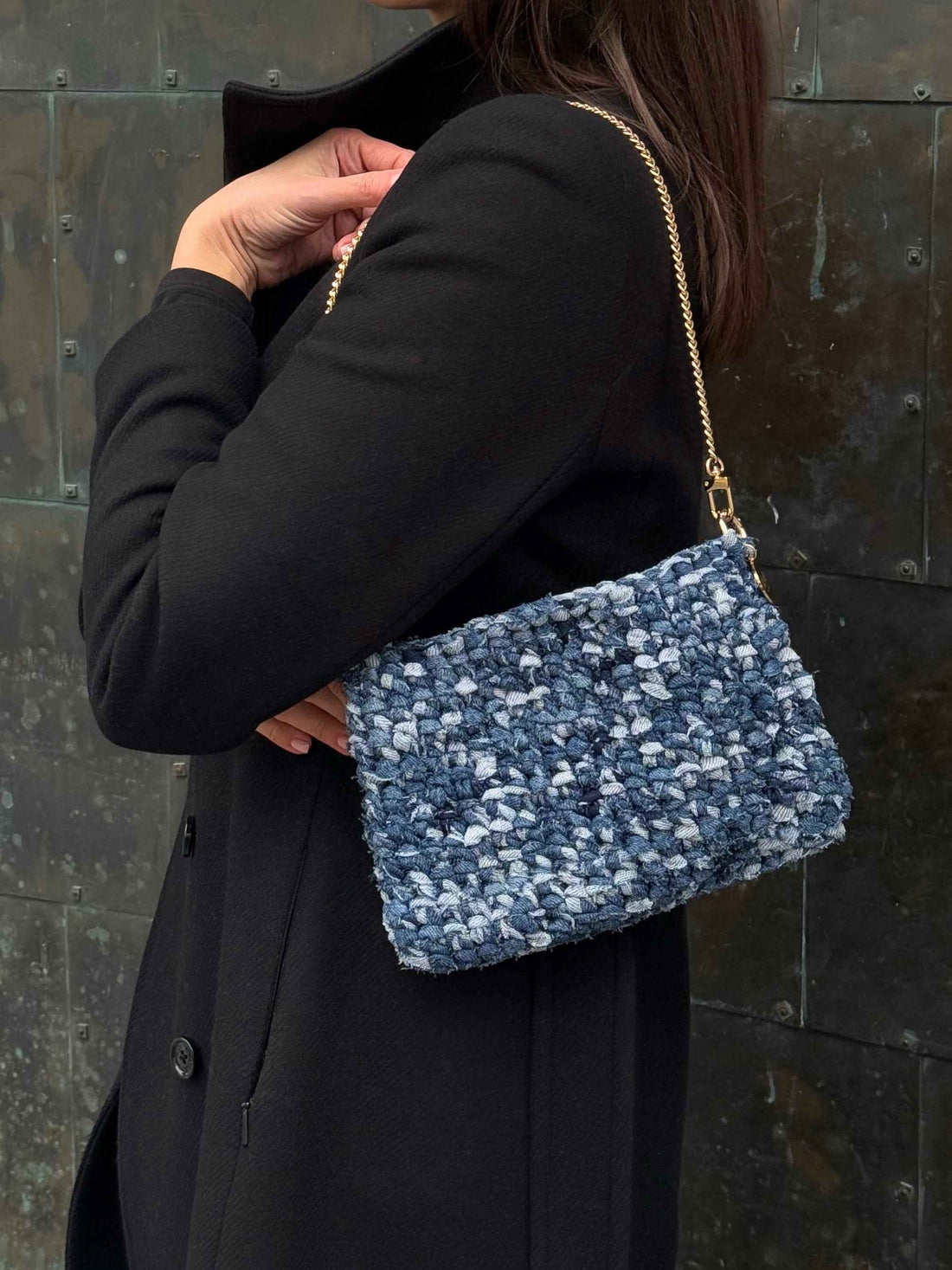 Denim Tasche - Blau