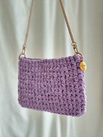 Denim Bag - Lilac