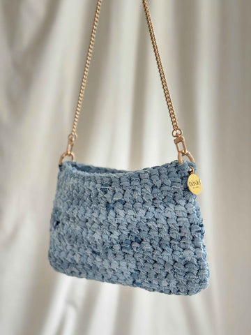 Denim Tasche - Hellblau