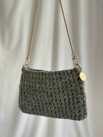 Denim Bag Mini - Green