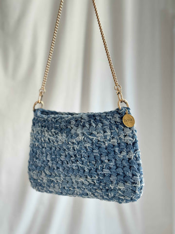 Denim Tasche - Blau